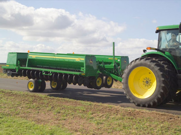 約翰迪爾農機455種植施肥機械