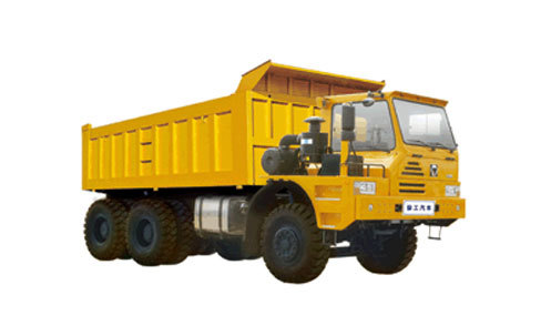徐工TFH121偏置駕駛室平台6X4礦用自卸車（55噸級）